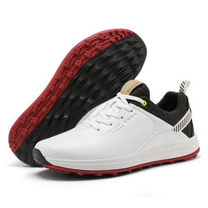 <span class=keywords><strong>Chaussures</strong></span> de <span class=keywords><strong>golf</strong></span> professionnelles respirantes en cuir pour hommes, avec semelle en caoutchouc et microfibre, modèle Booster - Product Image 3