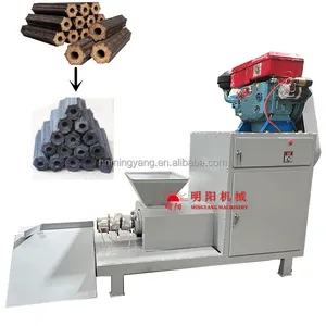 Hot Selling Biomassa Agrarisch Afval Brikets Verwerking Machine Rijst Tarwe Stro Briket Persmachine Voor Verkoop