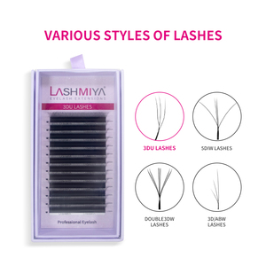 Cá Nhân Mở Rộng Lông Mi Handmade Lông Mi Bán Buôn Tùy Chỉnh Lash Mở Rộng Nguồn Cung Cấp Tự Nhiên Dài Mềm Tổng Hợp - Product Image 2