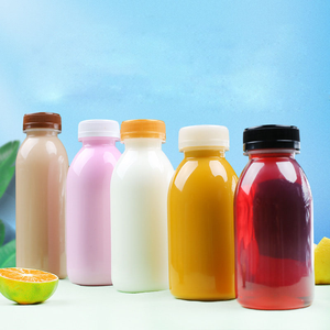 Botellas Redondas de Plástico PP para Bebidas con Tapas de Rosca, Bebidas Energéticas, Café, Vodka, Cerveza, Jugo, Refrescos, Bebidas Carbonatadas, Agua Mineral, Libres de BPA - Product Image 1