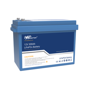 GSP <b>12V</b> 300Ah LiFePO4 <b>Battery</b> 3840Wh <b>Deep</b> <b>Cycle</b> Lithium <b>Battery</b> Built-in BMS For Solar Storage UPS RV Boat Home Emergency Power - Product Image 1