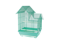 Cage d'élevage d'oiseaux en métal, petite, solide, durable, portable, facile à assembler, grand espace pour canaris et perroquets, emballage en boîte