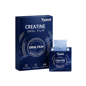 Tiras Orales de Creatina Pura Veganas y Sin Gluten para Aumentar la Masa Muscular, la Fuerza y la Resistencia en Adultos y Niños, con Soporte OEM/ODM - Product Image 1