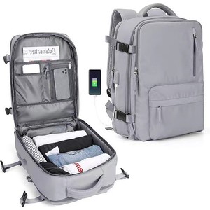 Travel Backpack Women Large Capacity Lightweight Multi Functional <b>Laptop</b> <b>Sleeve</b> 30x20x43cm Casual Outdoor Use - Product Image 2