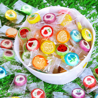 Wholesale Assorted Fruit Slice Hard Candy Individually Wrapped Mixed Flavor Sweet Treats for Kids & Party Favors