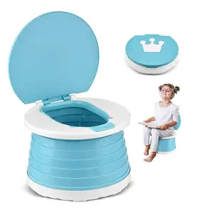 New Style Baby Safety Folding Portable Travel Potty Training Seat for Kids Travel Kids Safety Toilet Training Potty