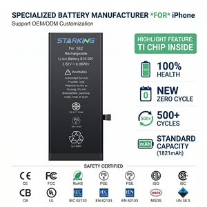 <span class=keywords><strong>Batterie</strong></span> de télé<span class=keywords><strong>phone</strong></span> portable Li-ion polymère noire de haute qualité en gros 3,83 V pour 6/7/SE2/11/12/13/14/15 Pro Max/X/XS/<span class=keywords><strong>6S</strong></span> - Product Image 1