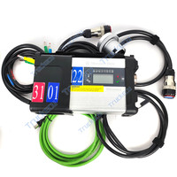 MB Star C5 SD Connect C5 Wifi C4 Doip multiplexor XENTRY das WIS EPC Vediamo Start starfinder para Benz truck herramienta de diagnóstico de coche