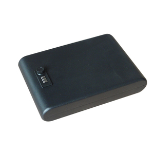 Whosale MC100 micro safe car gun gun portable home key lock metal storage safe box , document box