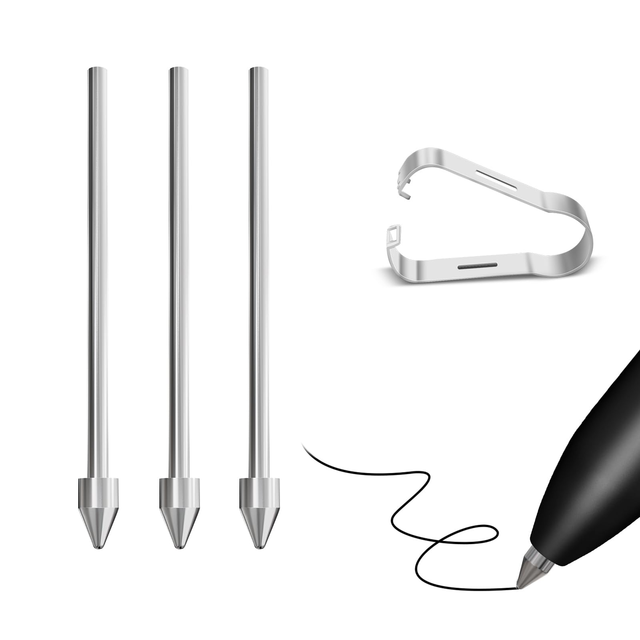 Tablet Pencil Nib s Pen Nibs Replacement Titanium Alloy Stylus Pen Tip for Samsung Galaxy S24 S23 Note 20 ultra Note 10 ultra