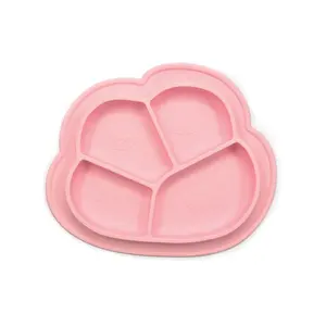 Cloud Vorm Verdeeld Bpa Gratis Silicone Baby En Peuter Zuig Baby Plaat