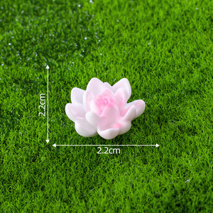 Accesorios para Estanques Artificiales en Miniatura, Lirios Flotantes de Resina, Figuras de Giróncillos Pequeños, Figuras de Animales para Estanques y Acuarios - Product Image 3