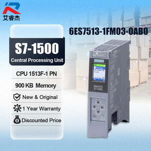 โมดูลซีพียู 6ES7513-1FM03-0AB0 ของแท้ใหม่ 1513F-1 PN SIMATIC S7-1500F ตัวควบคุม PLC 6es7513-1fm03-0ab0 หน่วยประมวลผลกลาง - Product Image 1