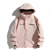 Blouson Bomber Réversible Zippé Doublé Laine Style Vintage Sport Hiver Extérieur Streetwear 2026 Homme/Femme Deux Pièces