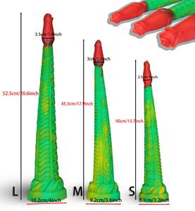 Jouets sexuels anaux pour adultes, énorme <span class=keywords><strong>gode</strong></span> en silicone avec ventouse puissante, masseur de prostate, plug anal, énorme <span class=keywords><strong>gode</strong></span> - Product Image 3