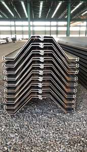 Pabrik Profesional Menyediakan Lembaran Baja Bentuk Dingin Berkualitas Tinggi SY295 SY390 Tipe U Z untuk Konstruksi <span class=keywords><strong>Pile</strong></span> Baja dengan Pemotongan - Product Image 2