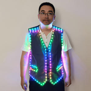 سترة ملونة مضيئة بإضاءة LED للرقصيين في قاعات الرقص والجمانيسيون والماغيئين سترة وملابس تُكسبك إطلالة راقصة ومثيرة - Product Image 2