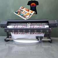 Imprimantes à jet d'encre numérique à solvant écologique Eizoulyn 1,4 m 1,6 m 1,8 m 2,5 m 3,2 m 70 cm Xp600 Dx5 Dx7 I3200 Tx800 pour bannières