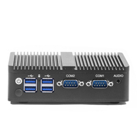 Computadora de Escritorio Industrial Sin Ventilador Intel Alder Lake N100 N95 I3-N305, 2LAN, Thin Client, Firewall, Router, Pfsense, Mini PC