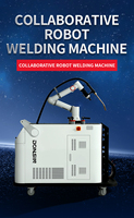 Robot collaboratif de soudage MIG industriel DONSIN, station de soudage automatique avec bras robotisé pour le soudage de l'acier et du fer