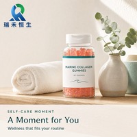 Gommes à mâcher au collagène marin pour femmes, complément beauté quotidien pour la peau, les cheveux et les ongles, bonbons gélifiés à la pectine