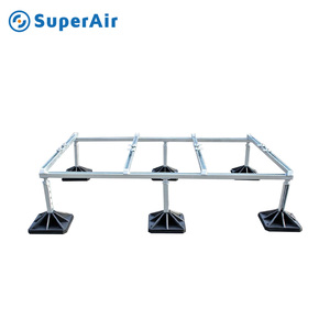 Sistema de Soporte Universal para Techos Bigfoot, Plataforma Multi-estructura para Plantas de Aire Acondicionado HVAC, Almohadillas de Goma Antivibración, Soporte Grande de Goma - Product Image 4