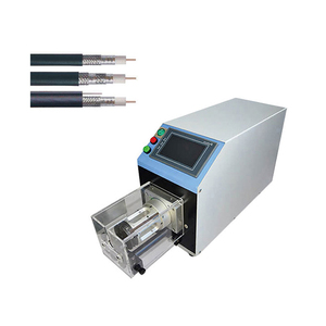 Machine à dénuder les câbles coaxiaux à lame rotative avec tête à quatre pièces pour une coupe stable et propre - Product Image 6