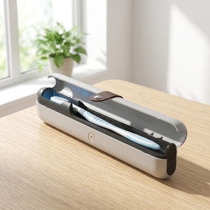 Caja Esterilizadora Portátil de Plástico UV <span class=keywords><strong>para</strong></span> Cepillos de Dientes, 99.9% de Tasa de Esterilización, Carga USB Tipo-C <span class=keywords><strong>para</strong></span> Cepillos de Dientes y <span class=keywords><strong>Palillos</strong></span> - Product Image 5