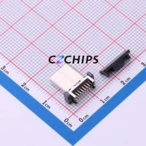 TYPEC-300D-BCP16H105 USB Connector Through hole Component (THT) Connector Type-C USB 3.1 Female Through Hole - Product Image 2