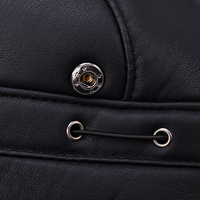 Sombreros de bombardero de invierno de piel de moda para hombres y mujeres, gorro de nieve con orejeras de piel de mapache Real, sombrero de esquí, sombrero de cazador Ushanka para hombres