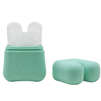 Moule à glace en silicone personnalisé pour la beauté, rouleaux de glace pour le visage et les yeux, outil de soin de la peau pour réduire les poches du cou, moule à glace réutilisable