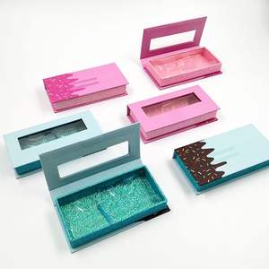 3 D25mm20mm Wimpern verkäufer Großhandel Custom Rose Gold Verpackungs box mit UV-Vorteil Kostenlose Probe mit Logo-Anpassung - Product Image 3