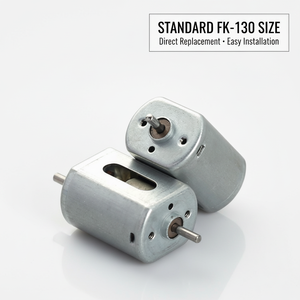 มอเตอร์ DC แบบสองเพลา FK-130 12V ความเร็วสูง 50K RPM สำหรับรถสล็อตคาร์ขนาด 1/24 แบบปรับแต่งได้ พร้อมใช้งาน (RTR) สำหรับรถ Mid America # 605 อีเกิ้ล เรซซิ่ง - Product Image 4