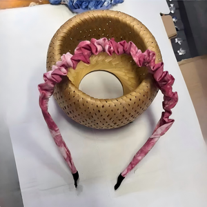 Diadema Tie Dye Directo de Fábrica, Diadema Bohemia con Estampado Personalizado OEM - Product Image 5
