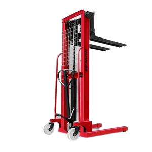 1000kg 2000kg 3000kg Gewicht 1,6 m 2m 3m Höhe Manueller Paletten stapler Gabelstapler Hand hydraulik lift - Product Image 6