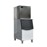 Machine à glaçons industrielle efficace 258 kg, machine à glaçons commerciale à haute performance et à économie d'énergie pour les entreprises