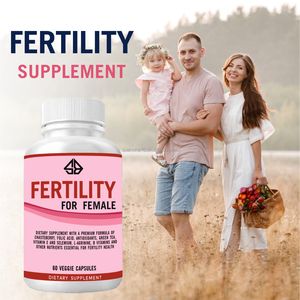 Complément alimentaire d'acide folique OEM pour la fertilité des hommes et des femmes, 60 capsules. - Product Image 4