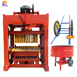 Xi măng tự động hướng dẫn sử dụng gạch rỗng làm cho máy móc để làm cho khối lồng vào nhau Máy làm gạch bê tông - Product Image 3