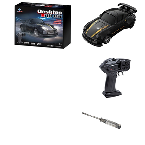 KF20 1:<span class=keywords><strong>64</strong></span> 4WD RC Drift Auto 2,4G Mini Desktop-Rennwagen 3,7V 100mAh <span class=keywords><strong>USB</strong></span>-Aufladung 30M Reichweite für Kinder & Hobbyisten - Product Image 1