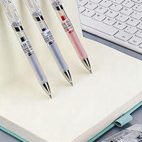 Stylos gel en plastique personnalisables à écriture fluide, pointe fine 0,5 mm, encre à séchage rapide, rechargeables, en vrac, bon marché, pour le bureau, l'école, les fournitures scolaires, cadeau
