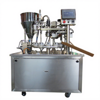 Machine de remplissage semi-automatique pour tubes souples en plastique, crème cosmétique, dentifrice