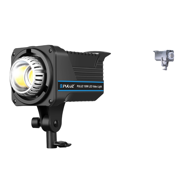 Factory Direct Sale PULUZ 220V 120W Metal Studio Video Light Shoe Mount Flash Dual Color Photography Light Remote Control