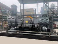 Système de capture d'air direct de CO2 sans huile AC Power Stationnaire Moteur essentiel Pompe Moteur Roulement PLC Compresseurs industriels