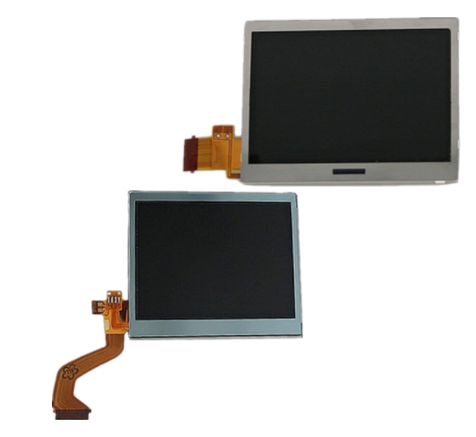 Top Upper Lower Bottom LCD Display Screen Touch Screen Digitizer Glass for Nintendo DS Lite DSL NDSL Game Console