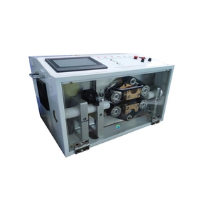 Equipo de corte de manguera de goma de silicona Sinrad con corte de Motor de pantalla PLC modelo de escritorio de rango de diámetro de 5-30mm - Product Image 3