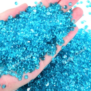 Oleeya Factory Wholesale SS6-SS30 Non Hotfix Transparent <b>Clear</b> Flatback AB Colors <b>Resin</b> Rhinestones for Garment - Product Image 2