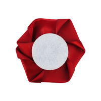 6cm 6-Coin Ruban Rose pour Enfants Cheveux Accessoire Corsage Chaussure Pet Ornement Fleur Vêtements Accessoires