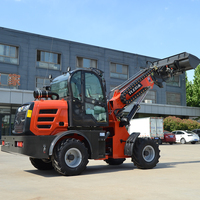 Factory Direct Diesel Engine Powered Telescopic Handler Telehandler 14M Loader Forklift