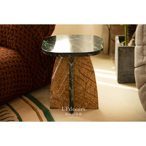 Popular Extraordinary Irregular <b>Table</b> Base Design Furniture Living Room Green and <b>Yellow</b> Marble <b>Coffee</b> <b>Table</b> Marble <b>Coffee</b> <b>Table</b> - Product Image 3