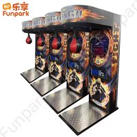 Machine de boxe d'arcade électronique à monnayeur avec tickets de récompense pour jeux d'amusement, à vendre
